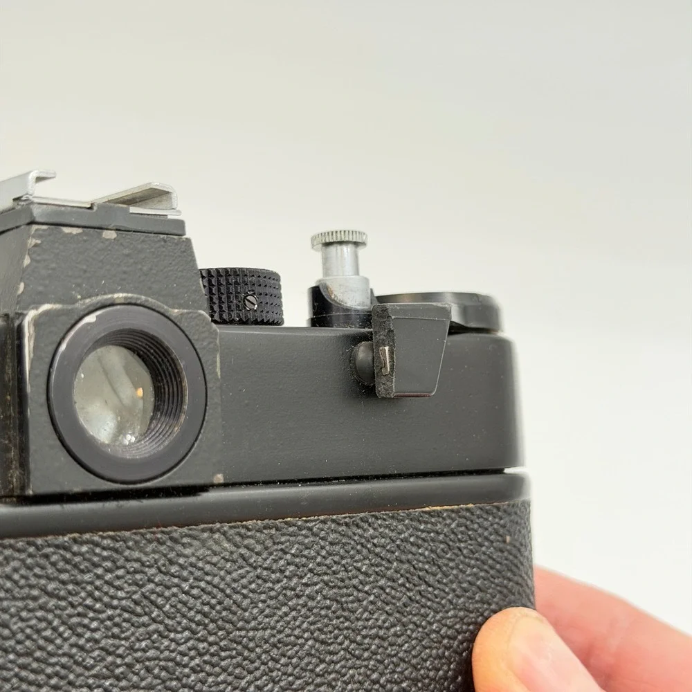 Zenit ET 35mm SLR Film Camera Body Black Soviet USSR M42 Mount Vintage